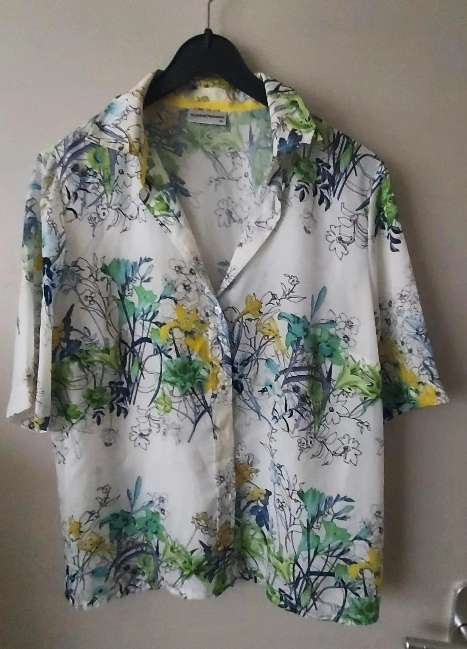 Sommermann Blouse met bloemenprint - Maat 44